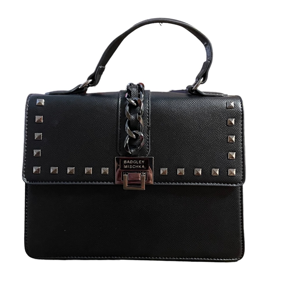 Badgley Mischka Black Vegan Bag
